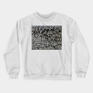 Ice crystals Crewneck Sweatshirt